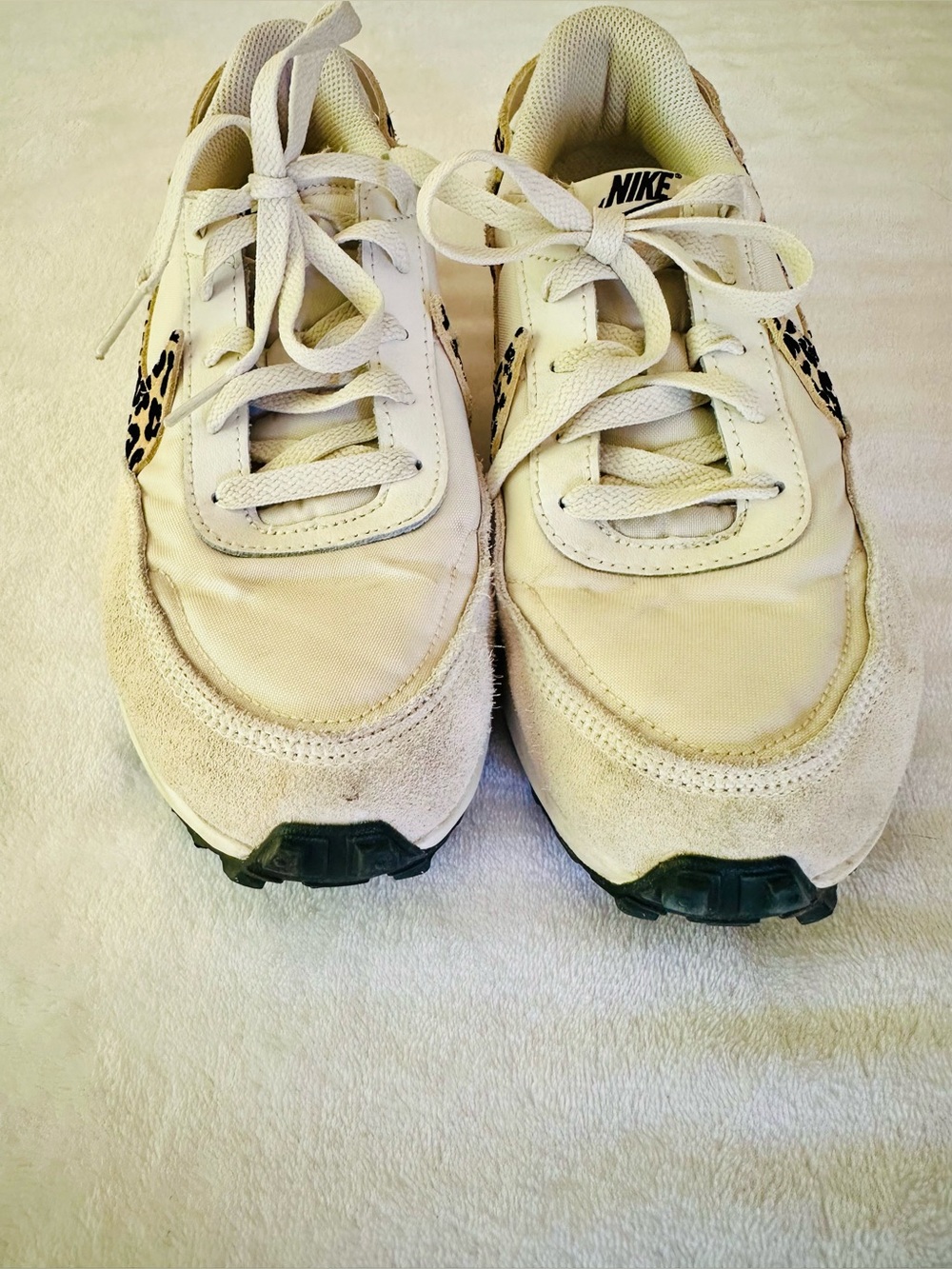 Nike - women’s size 9 - waffle debut leopard - Picture 10 of 12